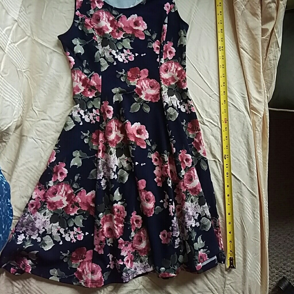 Navy Sleeveless dress